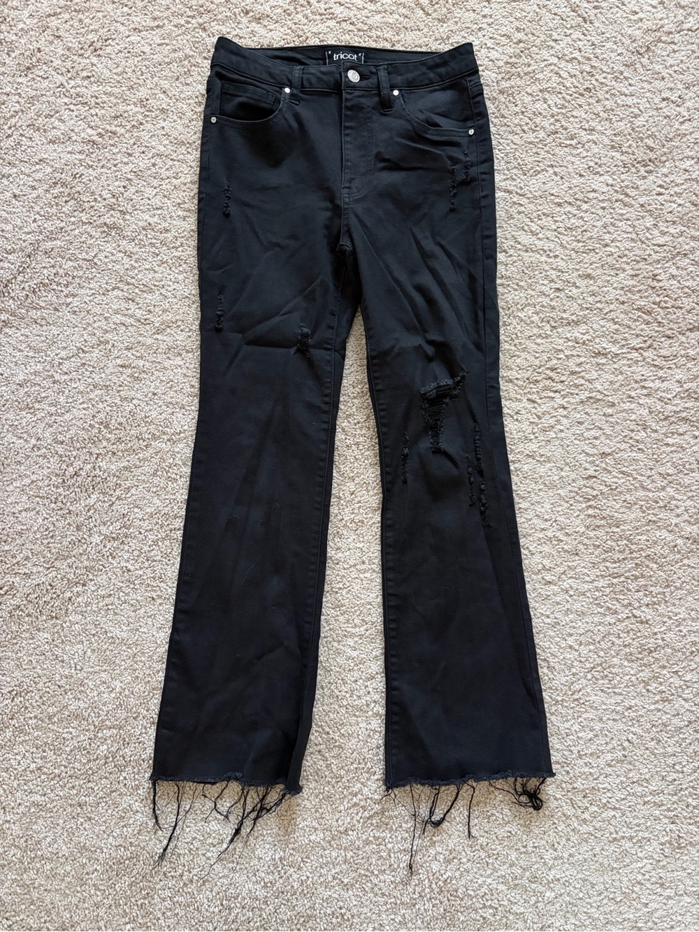 Tricot Flare Jeans